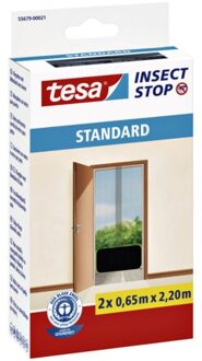 Vliegengordijn - 200x220 cm - Zwart