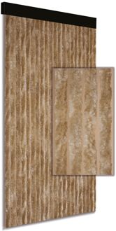 Vliegengordijn - 90x210cm - Beige - Huisdiervriendelijk
