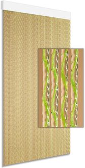 Vliegengordijn - 90x210cm - Fluorescerend - Huisdiervriendelijk