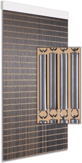 Vliegengordijn - 90x210cm - Hulzen Grijs - Huisdiervriendelijk