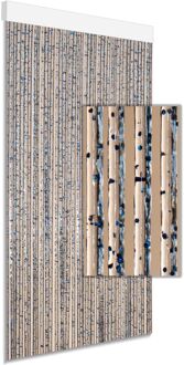 Vliegengordijn Calisto - 90x210cm - Blauw - Huisdiervriendelijk