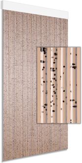 Vliegengordijn Calisto - 90x210cm - Zwart - Huisdiervriendelijk