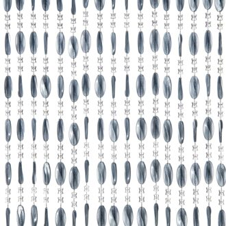 Vliegengordijn / Deurgordijn - Charlotte - 90x220 cm - grijs