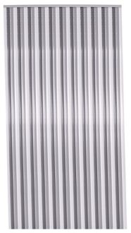 Vliegengordijn - deurgordijn - zwart/wit/grijs - 90 x 200 cm