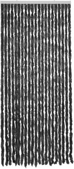 Vliegengordijn Kattenstaart - 210 X 93 Cm - Zwart