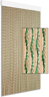 Vliegengordijn Paola - 90x210cm - Groen - Huisdiervriendelijk