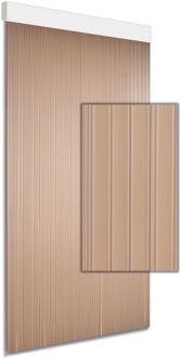 Vliegengordijn Tira - 90x215cm - Transparant - Kunststof