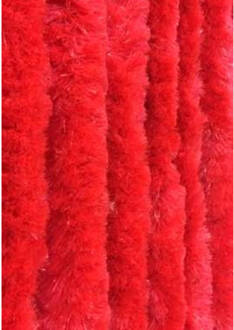 Vliegengordijnenexpert Kattenstaart Rood - 90x220cm