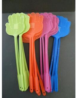 Vliegenmepper Handje 36st in zak verschillende