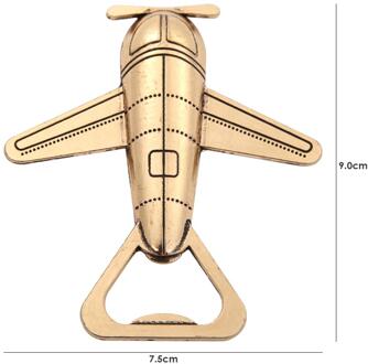 Vliegtuig Vormige Bier Flesopener 100% Gloednieuwe Uitstekende Roestvrij Steelgift Box Voor Party Decor Wedding Keuken Tool
