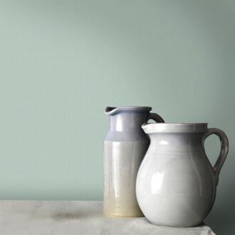 Vliesbehang Basic Glitter - Groen - 10,05 M X 52 Cm