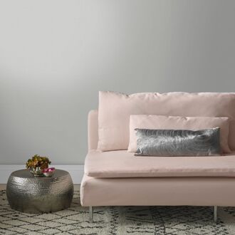 Vliesbehang Basic Glitter - Lichtgrijs - 10,05m X 52cm