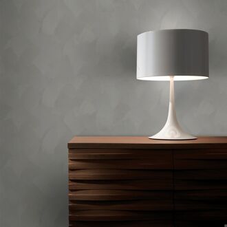 Vliesbehang Basic Stuc - Grijs - 10,05m X 52cm