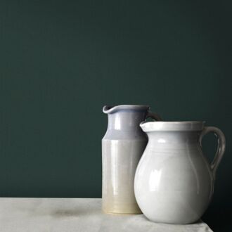 Vliesbehang Basic Textile - Groen - 10,05 M X 53 Cm