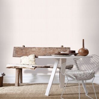 Vliesbehang Basic Uni - Wit - 10,05 M X 52 Cm