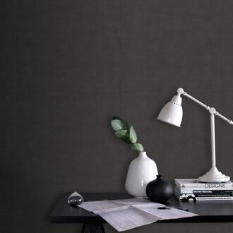 Vliesbehang Concrete Mat - Antraciet - 10,05 M X 53 Cm