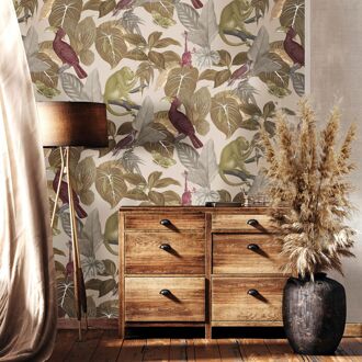 Vliesbehang Fantasia Jungle - Multi - 10,05 M X 53 Cm