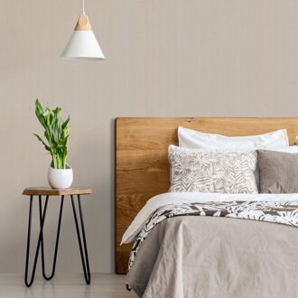 Vliesbehang Pure Lines - Beige - 10m X 52cm