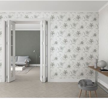 Vliesbehang Smart Art Gallery 32403 - Grijs - Wit - 10,05m X 53cm