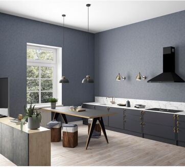 Vliesbehang Smart Art Gallery 32412 - Blauw - 10,05 M X 53 Cm