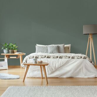 Vliesbehang Textile - Lichtgroen - 10,05m X 53cm