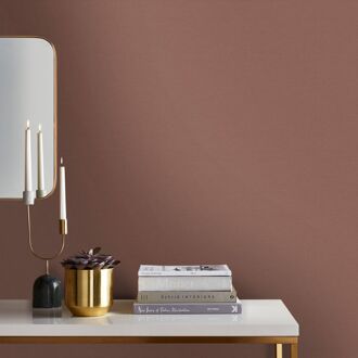 Vliesbehang Twill - Terra - 10,05 M X 52 Cm