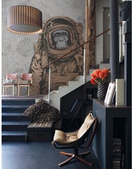 Vliesbehang Vanilla Lime 14213 - Grijs - Koper - 2,70m X 450cm