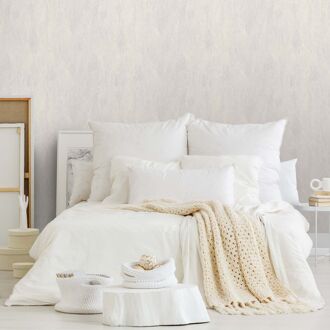 Vliesbehang Vintage Effen - Zand - 10,05 M X 53 Cm