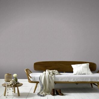 Vliesbehang Yarn Stone - Licht Grijs - 10,05m X 104cm