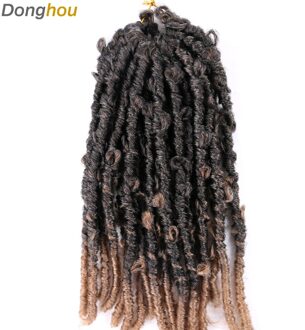Vlinder Faux Locs Haak Hair Ombre Vlinder Locs Haar Godin Faux Locs Gehaakte Haar Gehaakte Vlinder Locs Voor Blcak Vrouwen 1b 27 kleur / 3stk 60Strands