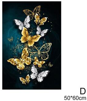 Vlinder Patroon 3D Diy Diamond Schilderen Cross Ctitch Decor Kristal Diamant Schilderen Art Embroidery Mozaïek Kits F2A6 licht blauw