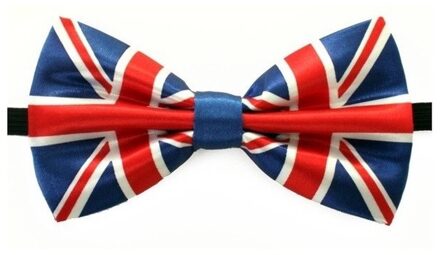 Vlinderstrik Engeland Multikleur