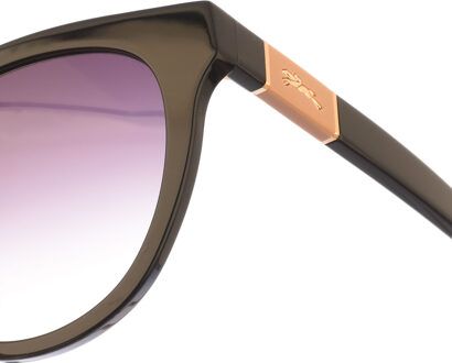 Vlindervormige acetaat zonnebril LO697S Dames Zwart - One Size