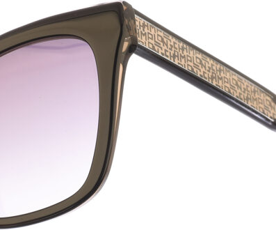 Vlindervormige acetaat zonnebril LO699S Dames Zwart - One Size