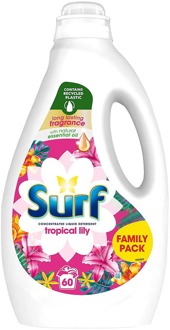 Vloeibaar wasmiddel Surf Liquid Detergent Tropical Lily 1620 ml