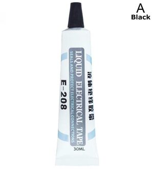 Vloeibare Isolatie Tape Elektrische Tape Buis Plakken Waterdicht Snelle Anti-Uv Droog Q4S4 zwart