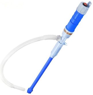 Vloeibare Levering Pomp Handpomp Batterij Aangedreven Liquid Transfer Water Gas Tool Benzine Draagbare Auto Aanzuigslang Outdoor