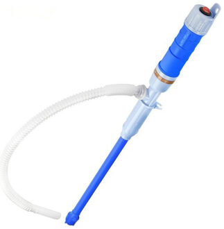 Vloeibare Levering Pomp Handpomp Batterij Aangedreven Liquid Transfer Water Gas Tool Benzine Draagbare Auto Aanzuigslang Outdoor