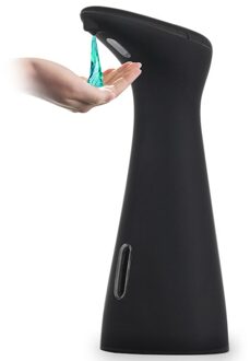 Vloeibare Of Schuim Zeepdispenser Automatische Hand Wassen Wasmachine Intelligente Inductie Schuimende Machine Voor Keuken Badkamer Dispenser zwart Liquid