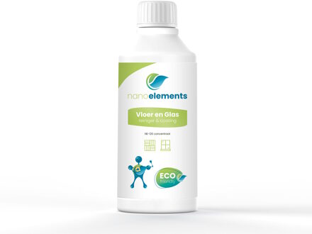 Vloer- en Glas Reiniger & Coating Nano Elements (Concentraat) 500ML