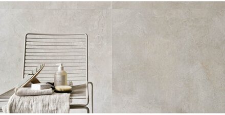 Vloer en Wandtegel OnebyOne Palladium White 100x100 cm Douglas & Jones