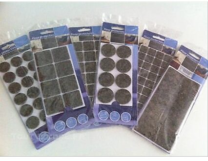 Vloerbeschermer zelfklevend pak a 1 bruin