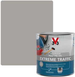 Vloerfverf Binnen - Buiten Extreme Traffic Leem Zijdeglans 500ml