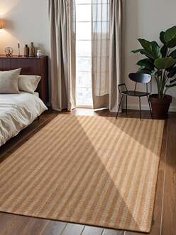 Vloerkleed Amber Rechthoekig - Natuur Ivoor Goud 300x200cm - Jute - Dekbed-Discounter.nl