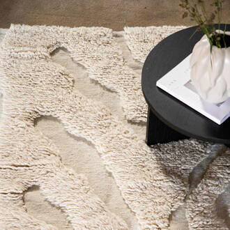 Vloerkleed 'Amjad' 170 x 240cm Beige - 170 x 240 cm