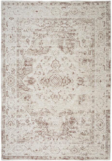 Vloerkleed Annur - /bruin - 200x290 Cm - Polyester/Jute - Crème