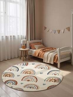 Vloerkleed Bowie Rond - Creme Multicolor Xcm - Polypropyleen - Dekbed-Discounter.nl
