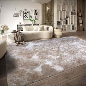 Vloerkleed Calida - Creme 290x200cm - Polypropyleen - Dekbed-Discounter.nl - 200 x 290 cm