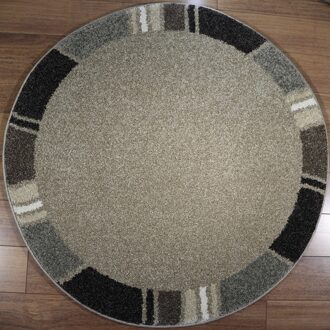 Vloerkleed Casa 852-70 Beige 120x120 cm-Round