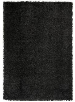 Vloerkleed Domino - antraciet - 160x230 cm - Leen Bakker Grijs - 230 x 160